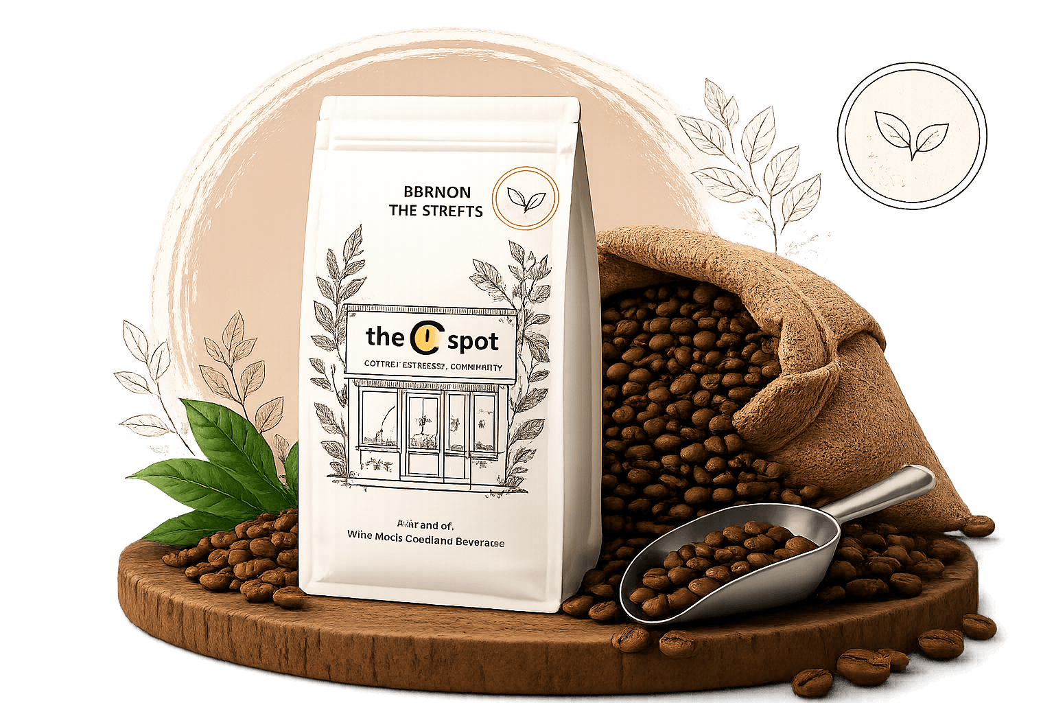 Freshly Roasted Coffee Beans Bag