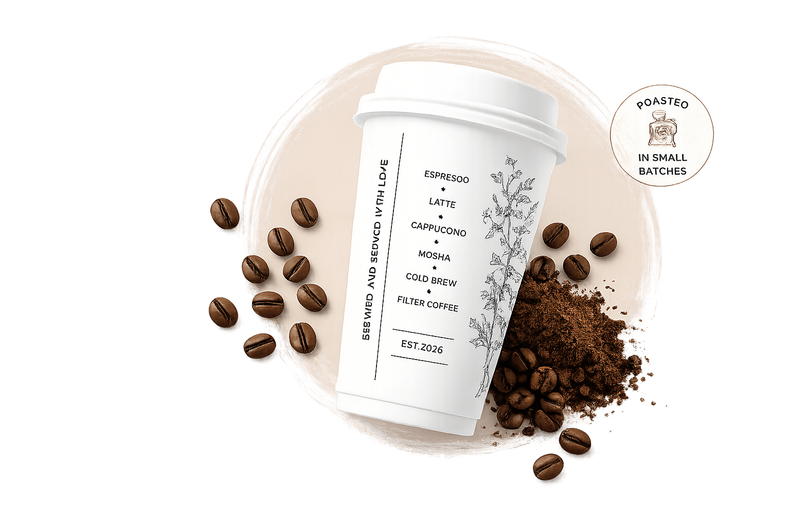 Micro-batch roasted coffee